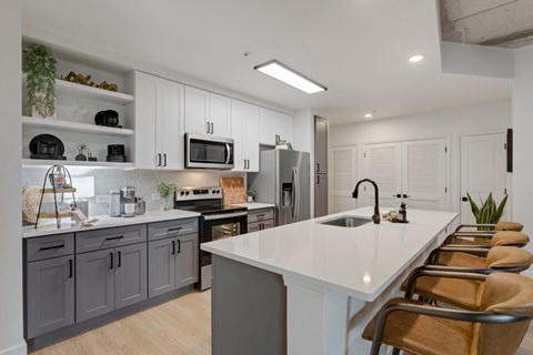 Floor plan for 2 beds, 2 baths